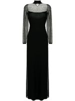 Ralph Lauren Collection robe longue évasée - Noir