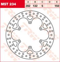 TRW Remschijf, remschijven voor de moto, MST234