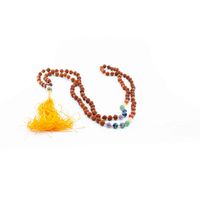 Rudraksha Chakra Edelstenen Buddha Mala - 108 kralen - thumbnail