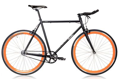 Quella Nero Oranje Fixie Fiets Quella Nero Oranje Fixie Fiets