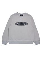 DSQUARED2 KIDS t-shirt Surf à logo imprimé - Gris