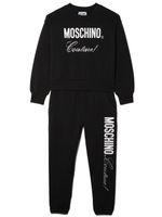 Moschino Kids survêtement à logo Couture - Noir - thumbnail