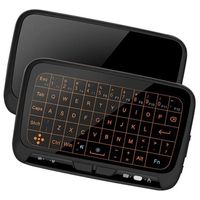 Mini Draadloos Toetsenbord & Touchpad H18+ - 2.4GHz - Zwart - thumbnail