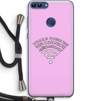 Home Is Where The Wifi Is: Huawei P Smart (2018) Transparant Hoesje met koord