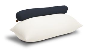 Terapy Toby rugleuning zitzak - Donkergrijs | 160cm x 25cm x 25cm