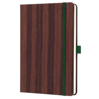 Sigel SI-SY557 Notitieboek Conceptum Houtmotief A5 Lijn 194 Pagina's Bruin