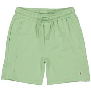 LEVV Jongens sweat short - Kors - Zacht groen