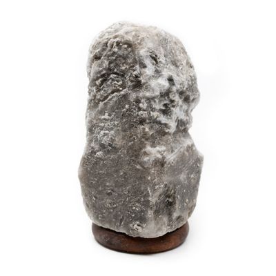 Himalaya Zoutlamp Grijs (3-4 kg) ca. 20 x 12 x 9 cm