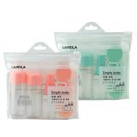 8 STKS/set PVC materiaal draagbare mini reiziger verpakking fles pers fles crème vak willekeurige kleur 8 STKS/set PVC materiaal draagbare mini reiziger verpakking fles pers fles crème vak willekeurige kleur