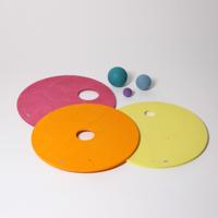 GRIMM'S x Stapelstein Rolling Discs Warm Pastel