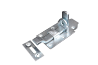 Waelbers Hangslotschuif met bocht 100mm, blauw verzinkt (GV) - 10 Stuk(s) - 1901.05