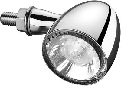 Kellermann Kl turn signal bullet 100 white, chrome