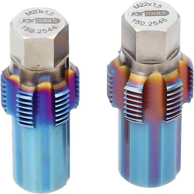 KS Tools 150.2540 Schroefdraadsnijderset M20, M22 Speciaal gereedschapsstaal 1 stuk(s)