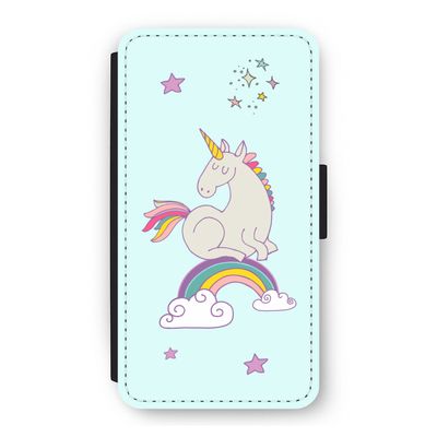 Regenboog eenhoorn: iPhone 11 Pro Flip Hoesje