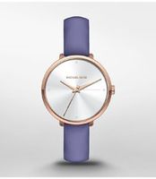 Horlogeband Michael Kors MK2820 Leder Paars 14mm