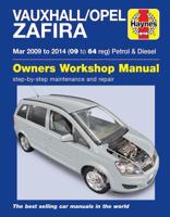 Haynes Werkplaatshandboek Vauxhall/Opel Zafira benzine & diesel (maart 2009-2014) 6366