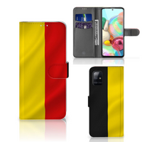 Samsung Galaxy A71 Bookstyle Case Belgische Vlag