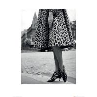 Kunstdruk Time Life Dior Leopard Print 60x80cm