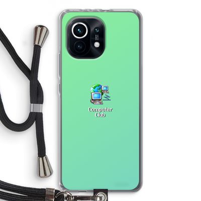 Win98: Xiaomi Mi 11 Transparant Hoesje met koord