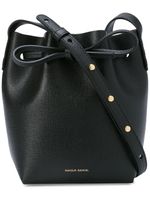 Mansur Gavriel mini sac seau en cuir - Noir