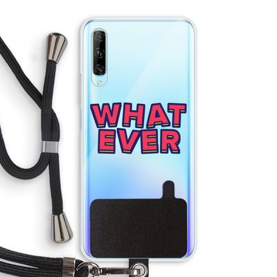 Whatever: Huawei P Smart Pro Transparant Hoesje met koord