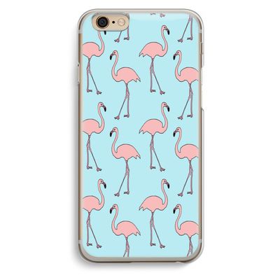 Anything Flamingoes: iPhone 6 / 6S Transparant Hoesje