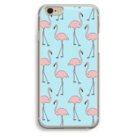Anything Flamingoes: iPhone 6 / 6S Transparant Hoesje
