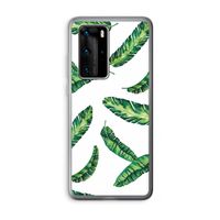 Lange bladeren: Huawei P40 Pro Transparant Hoesje