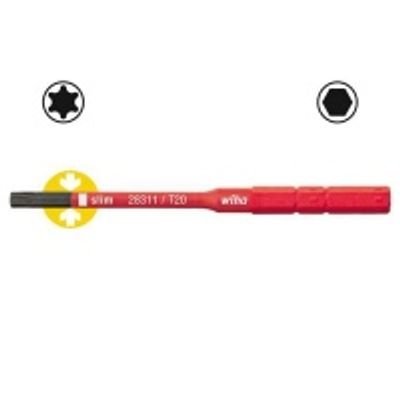 Electric slimBit, TORX 2831-15 T25x75 SoftFinish Wiha