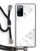 Biggest stripe: Samsung Galaxy S20 FE / S20 FE 5G Transparant Hoesje met koord