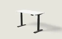 Desktronic HomeOne bureau Zwart / Wit / 140x70 cm