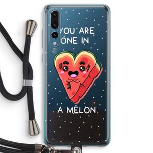 One In A Melon: Huawei P20 Pro Transparant Hoesje met koord