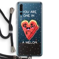 One In A Melon: Huawei P20 Pro Transparant Hoesje met koord