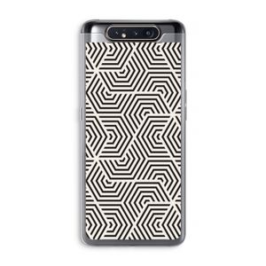 Magic pattern: Samsung Galaxy A80 Transparant Hoesje