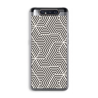 Magic pattern: Samsung Galaxy A80 Transparant Hoesje