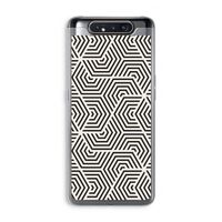 Magic pattern: Samsung Galaxy A80 Transparant Hoesje