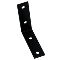 Waelbers Stoelhoek 70mm zwart - 100 Stuk(s) - 2207.13