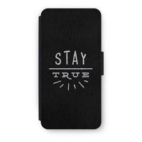 Stay true: iPhone 8 Flip Hoesje