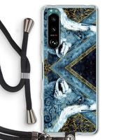 Golden Fox: Sony Xperia 5 III Transparant Hoesje met koord Golden Fox: Sony Xperia 5 III Transparant Hoesje met koord