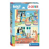 Clementoni puzzel 2x20pcs bluey