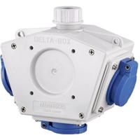 MENNEKES 92798 Stopcontactsplitter Grijs, Blauw