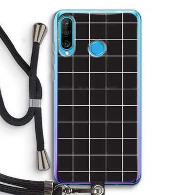 Rooster 2: Huawei P30 Lite Transparant Hoesje met koord