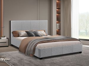 Tweepersoonsbed RODANIA 140x200 cm beige