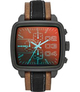 Horlogeband Diesel DZ4303 Leder Bruin 24mm