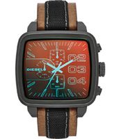 Horlogeband Diesel DZ4303 Leder Bruin 24mm - thumbnail