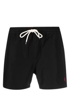 Polo Ralph Lauren short de bain à logo brodé - Noir