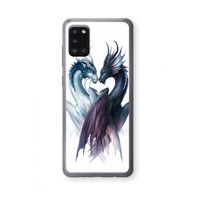 Yin Yang Dragons: Samsung Galaxy A31 Transparant Hoesje