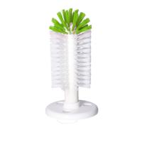 Buemag Spoelborstel enkel - glazen afwassen - 8 x 8 x 19 cm - groen - professionele horeca borstel