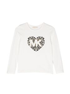 Michael Kors Kids t-shirt à logo imprimé - Blanc