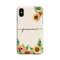 Zonnebloemen: iPhone X Volledig Geprint Hoesje Zonnebloemen: iPhone X Volledig Geprint Hoesje